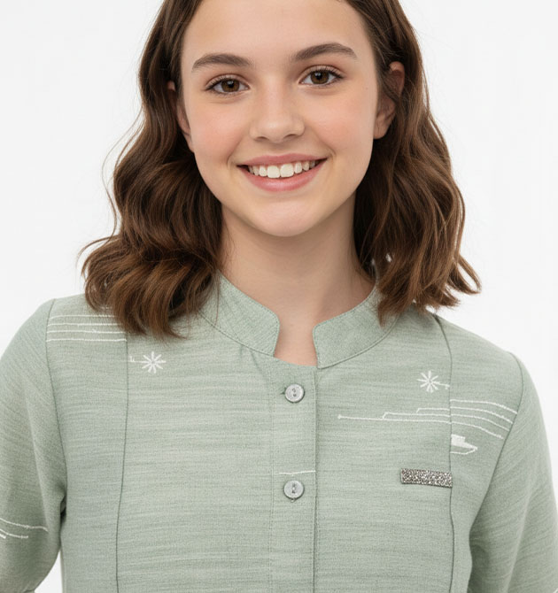 GIRLS WESTERN TOP (M) 