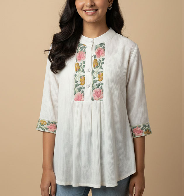 GIRLS WESTERN TOP (M) 