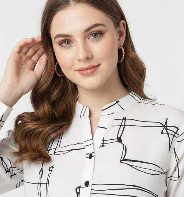 GIRLS WESTERN TOP (L) 