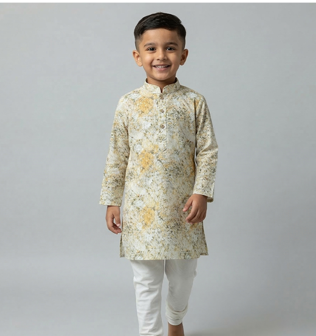 Kids Fancy Kurta Set (7 YEARS)