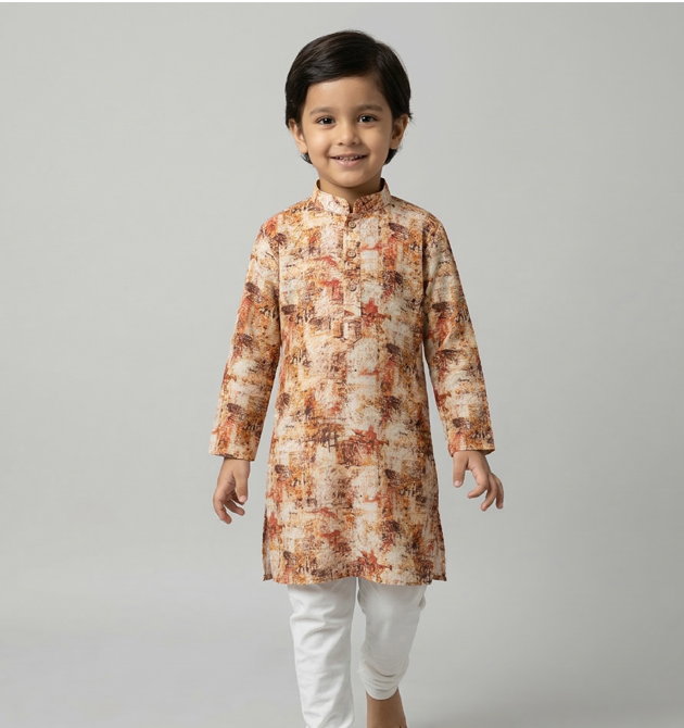 Kids Fancy Kurta Set (8 YEARS)