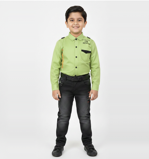 Boys' Smart Casual Party Wear Set (4 YRS)