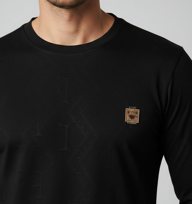 Mens T Shirt Full Sleeve Prince Color XL