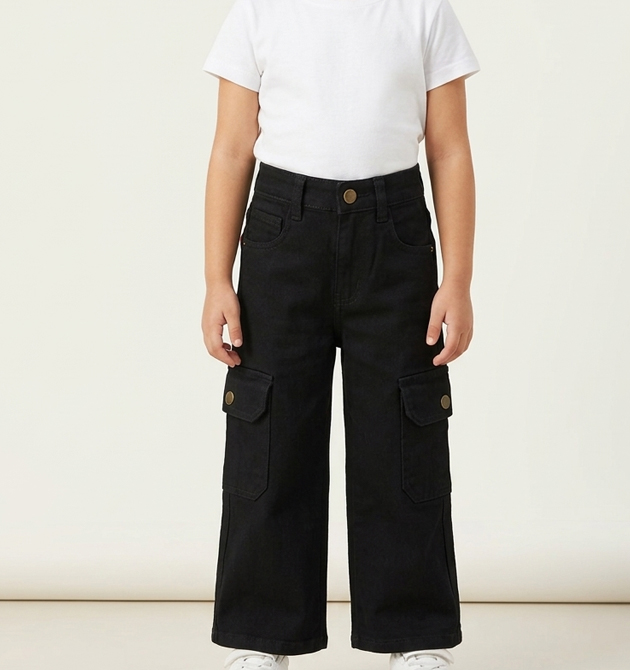 Urban Black Cargo Pants (8-11 YRS)