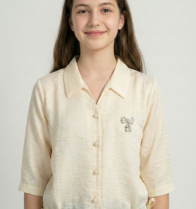 GIRLS WESTERN TOP (M) 